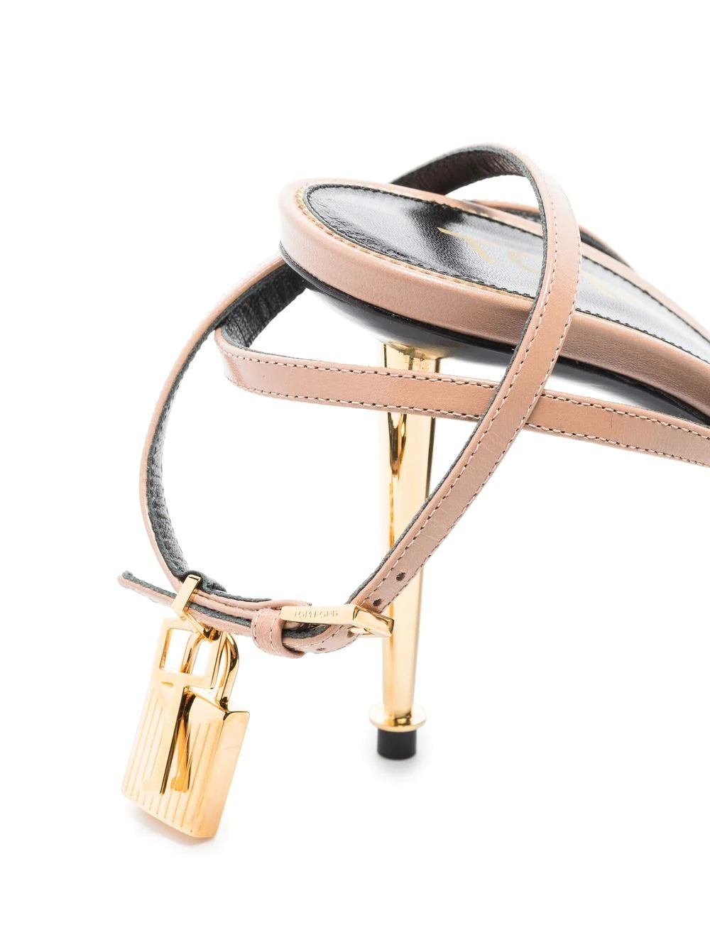 Tom Ford Naked 85mm leather sandals