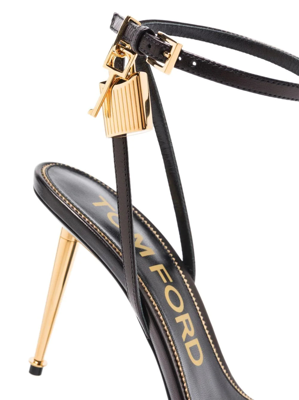 Tom Ford Padlock 85mm stiletto-heel sandals