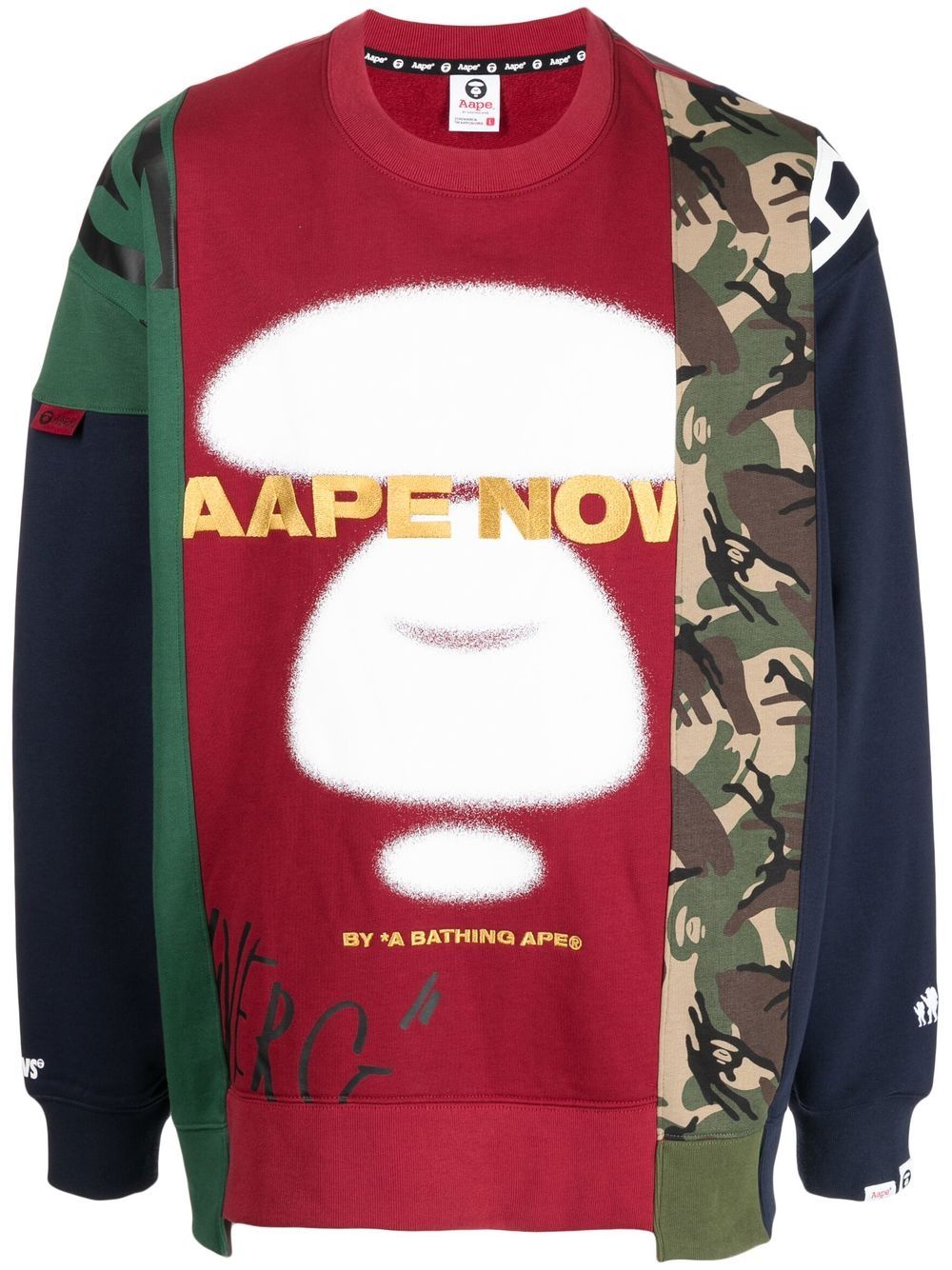 AAPE BY *A BATHING APE®  graphic-print sweatshirt