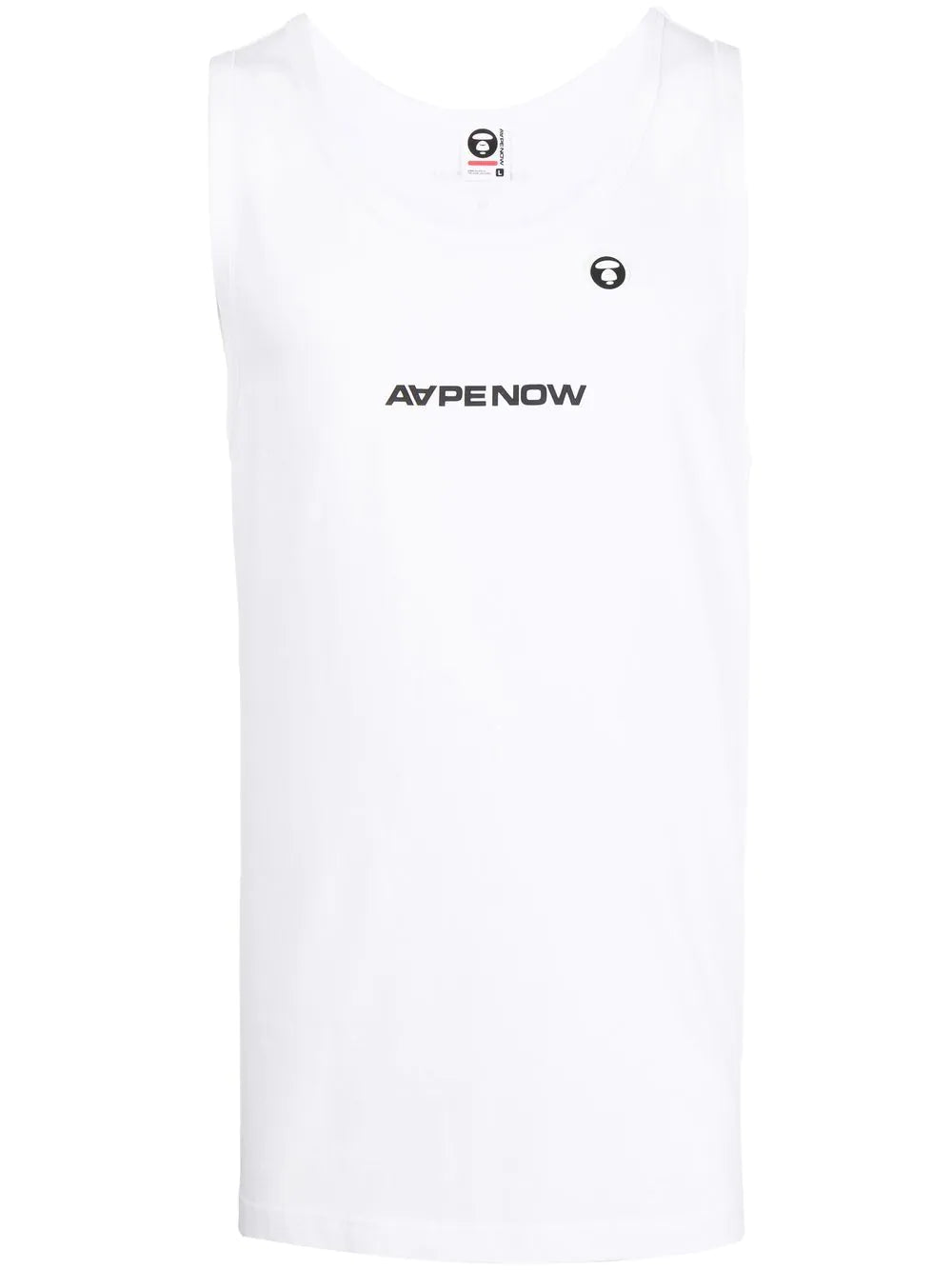 AAPE BY *A BATHING APE®  logo-print sleeveless vest