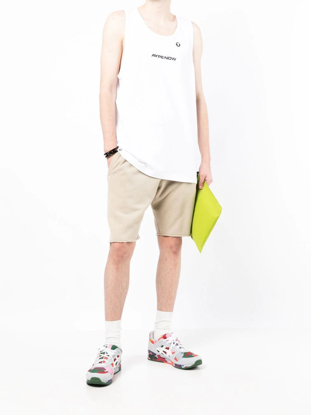 AAPE BY *A BATHING APE®  logo-print sleeveless vest
