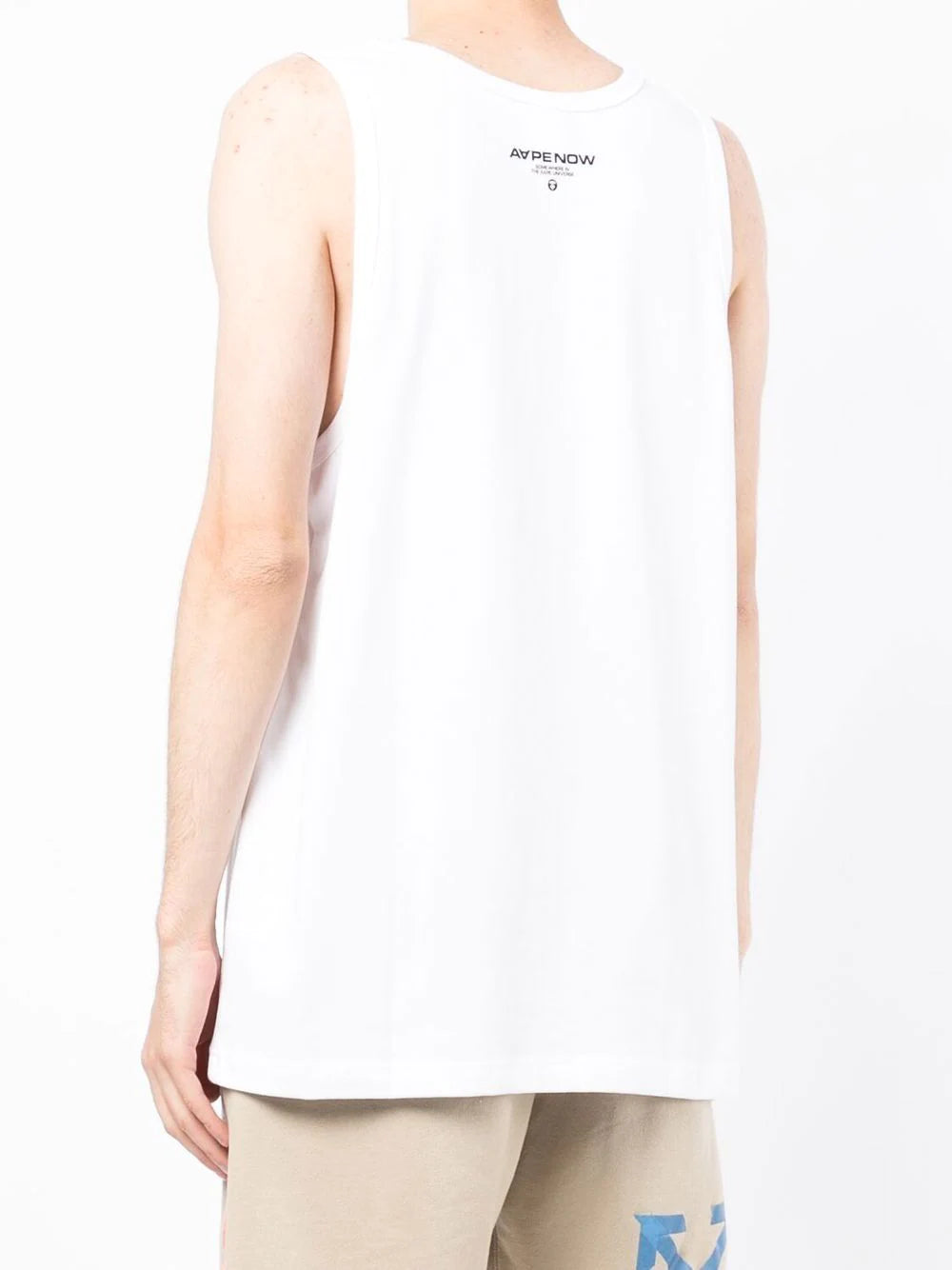 AAPE BY *A BATHING APE®  logo-print sleeveless vest