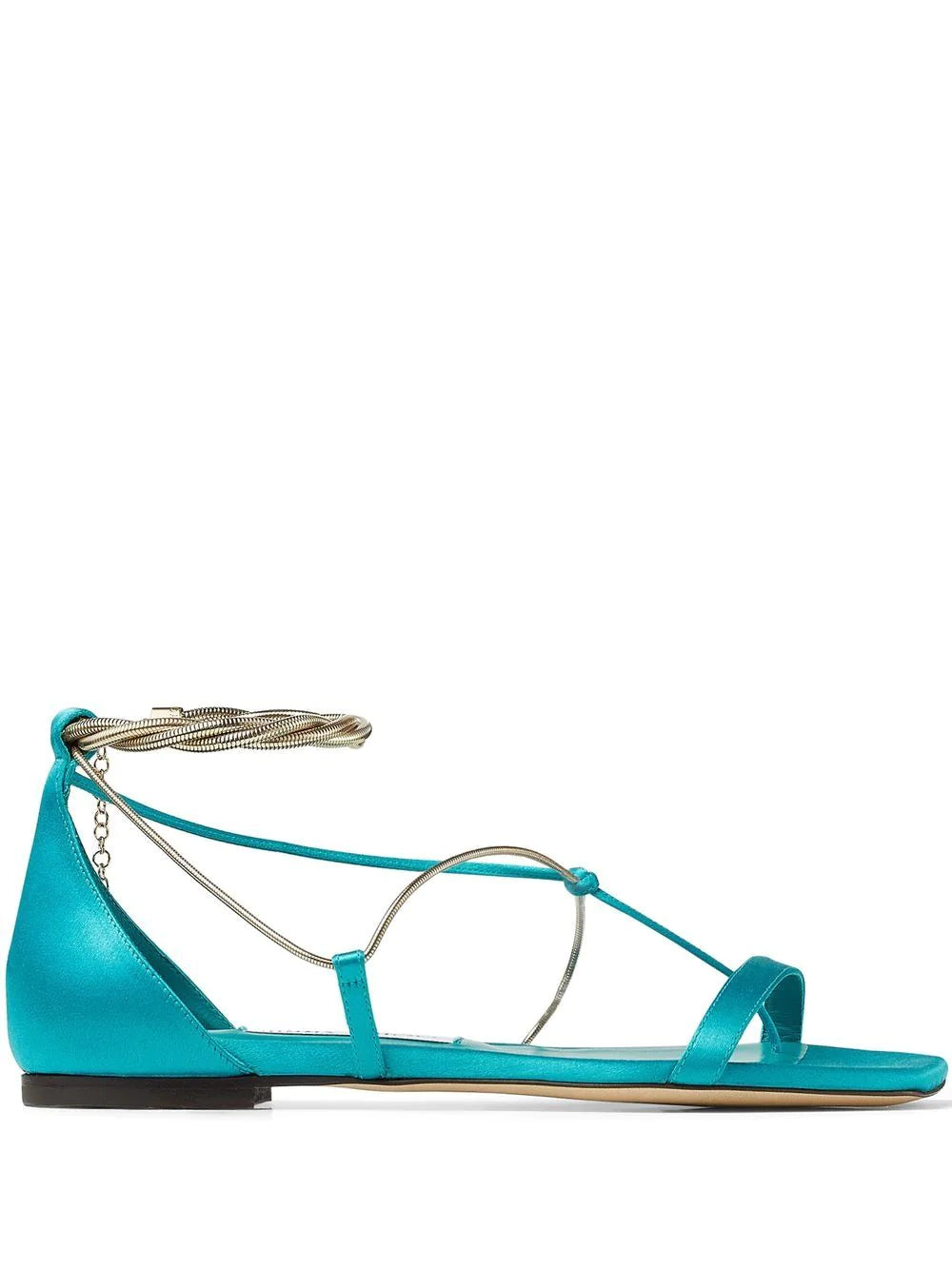 Jimmy choo  Oriana satin flat sandals