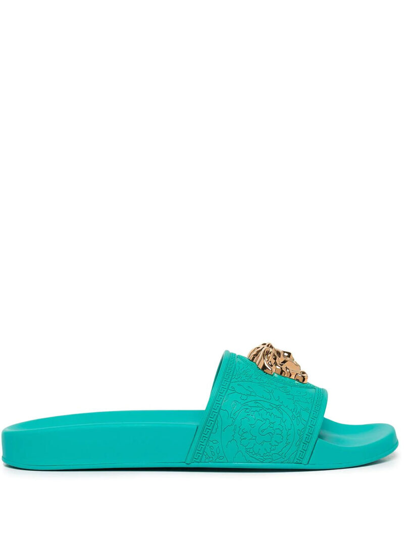 Versace  Medusa plaque flat slides