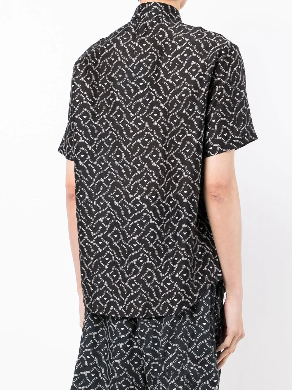 Emporio Armani logo-print short-sleeve shirt