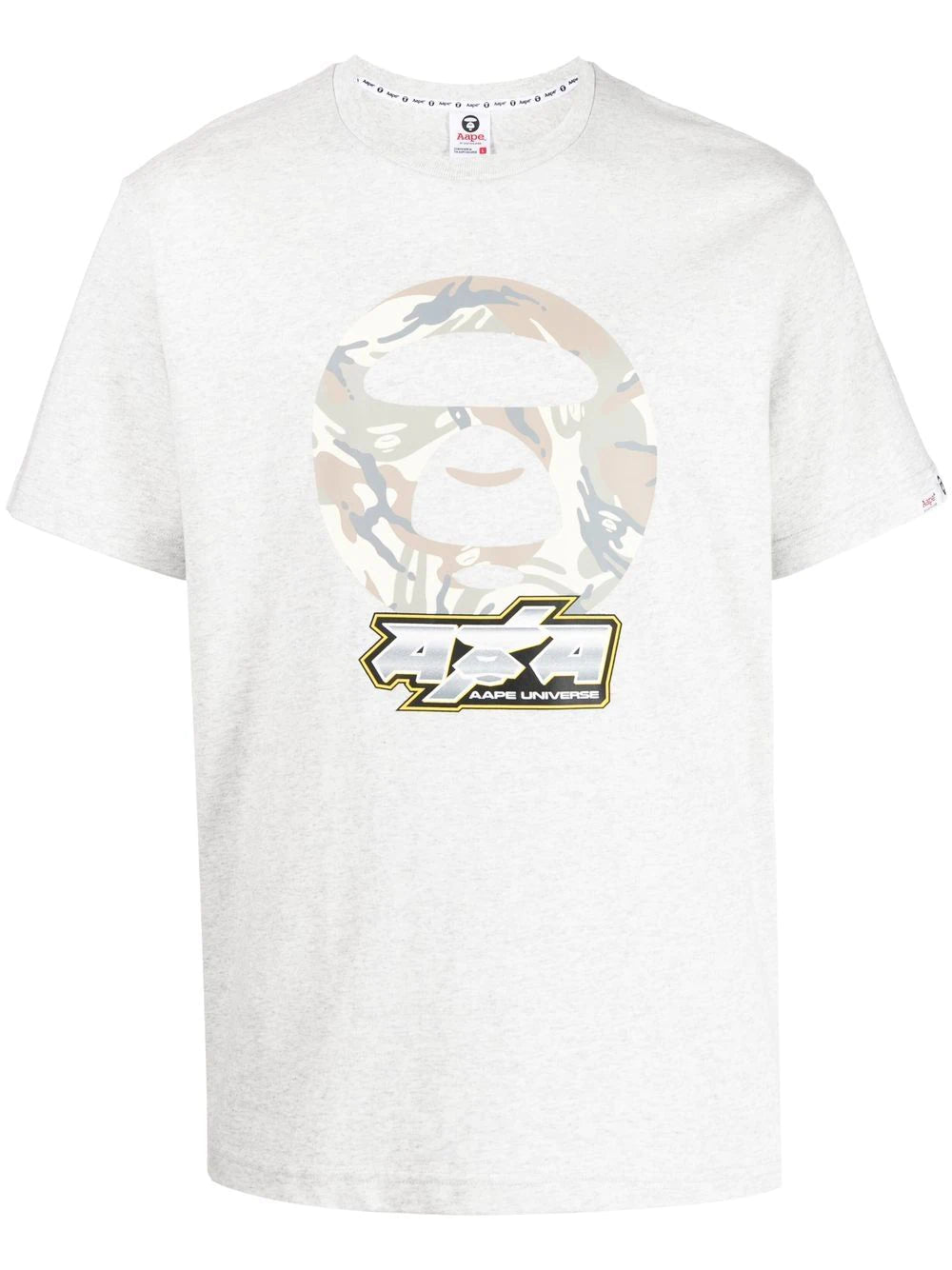 AAPE BY *A BATHING APE®  graphic logo-print T-shirt