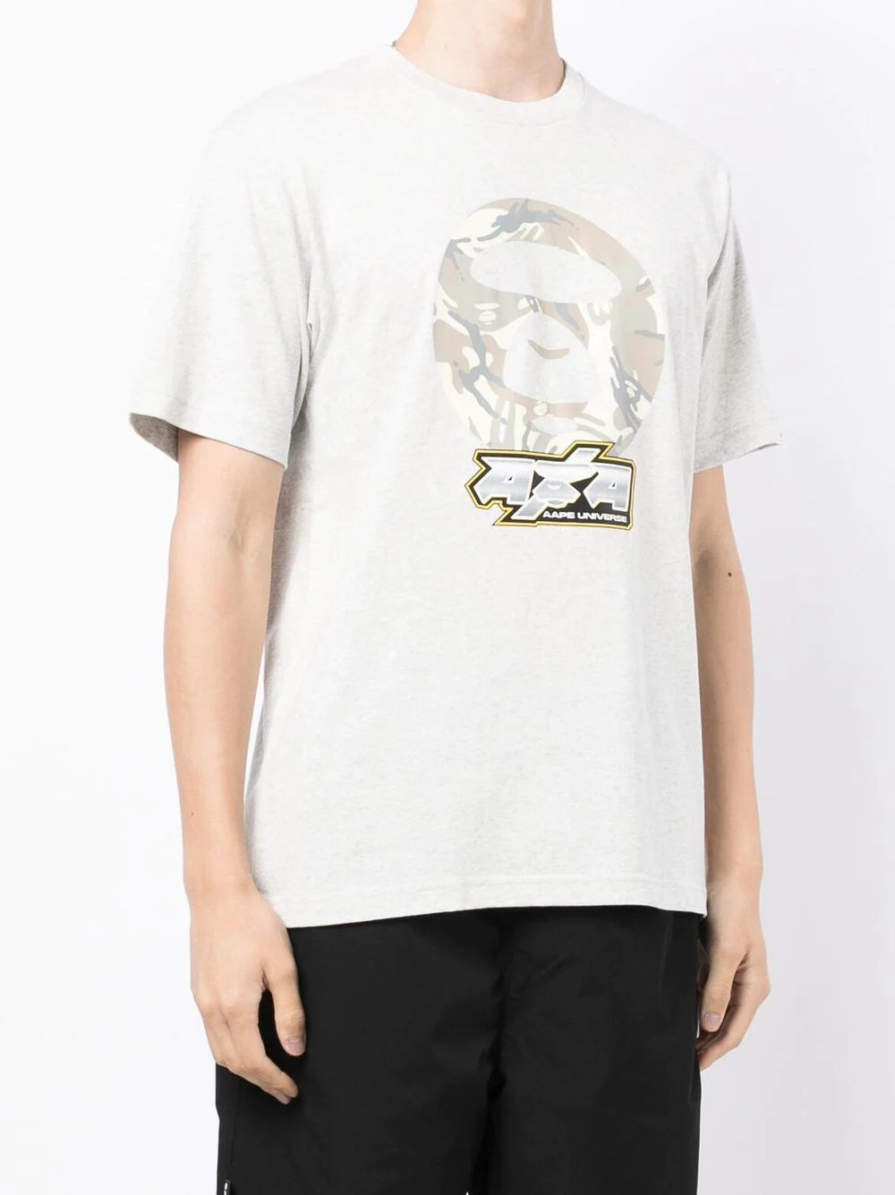 AAPE BY *A BATHING APE®  graphic logo-print T-shirt