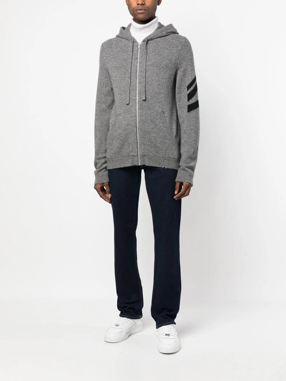 Zadig&Voltaire cashmere zip-up hoodie