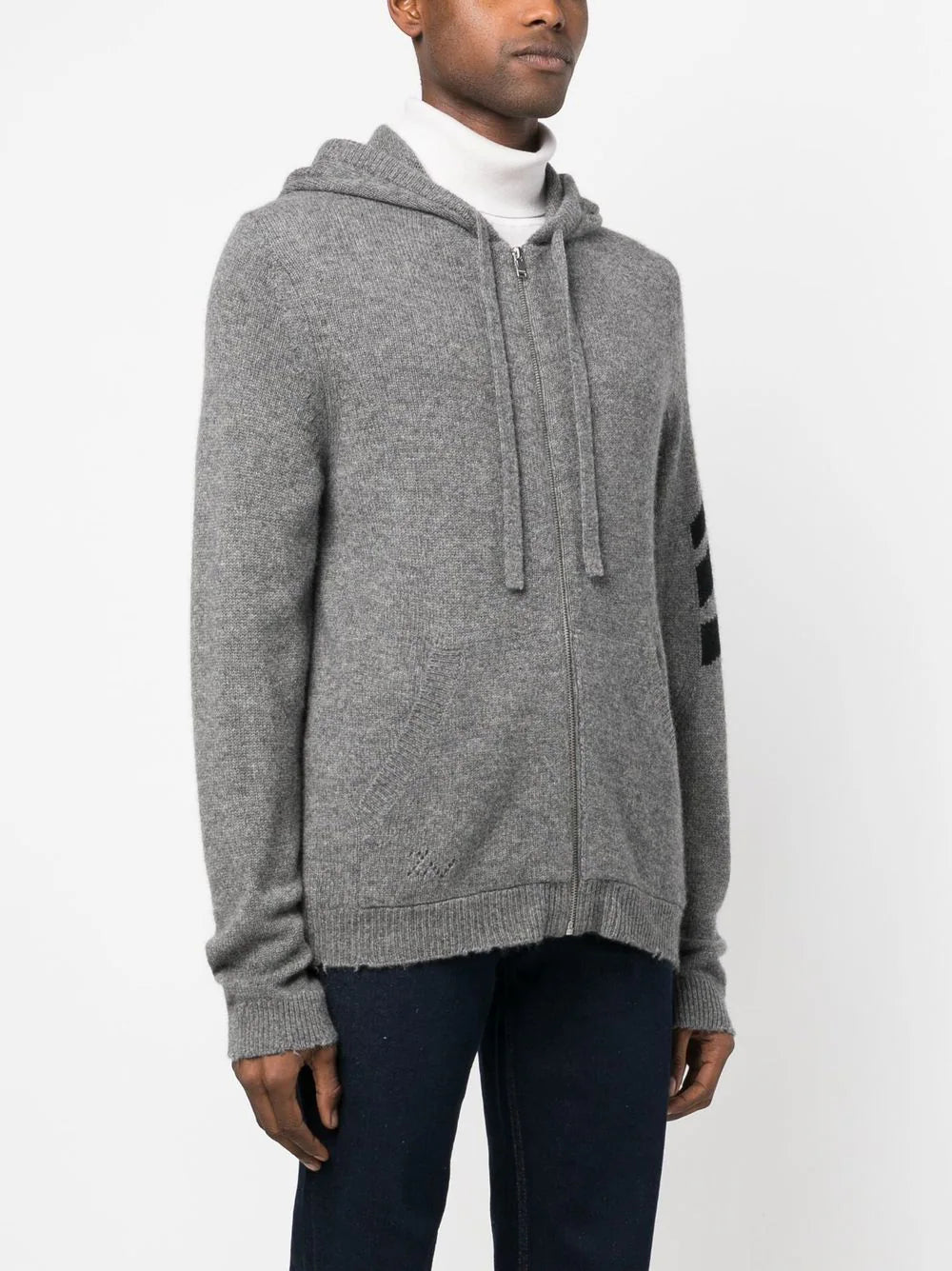 Zadig&Voltaire cashmere zip-up hoodie