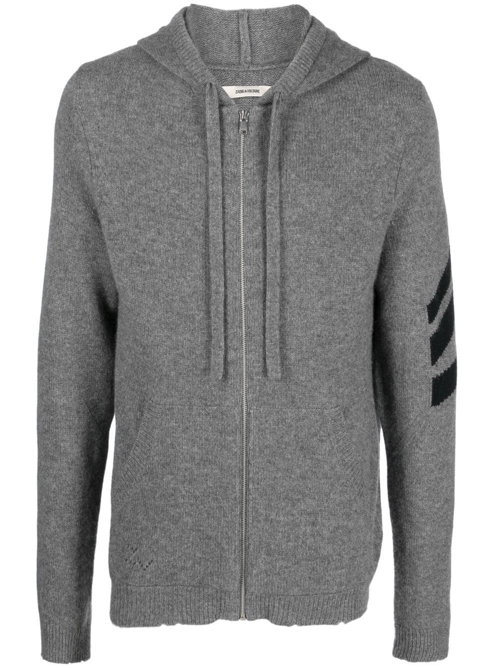 Zadig&Voltaire  cashmere zip-up hoodie