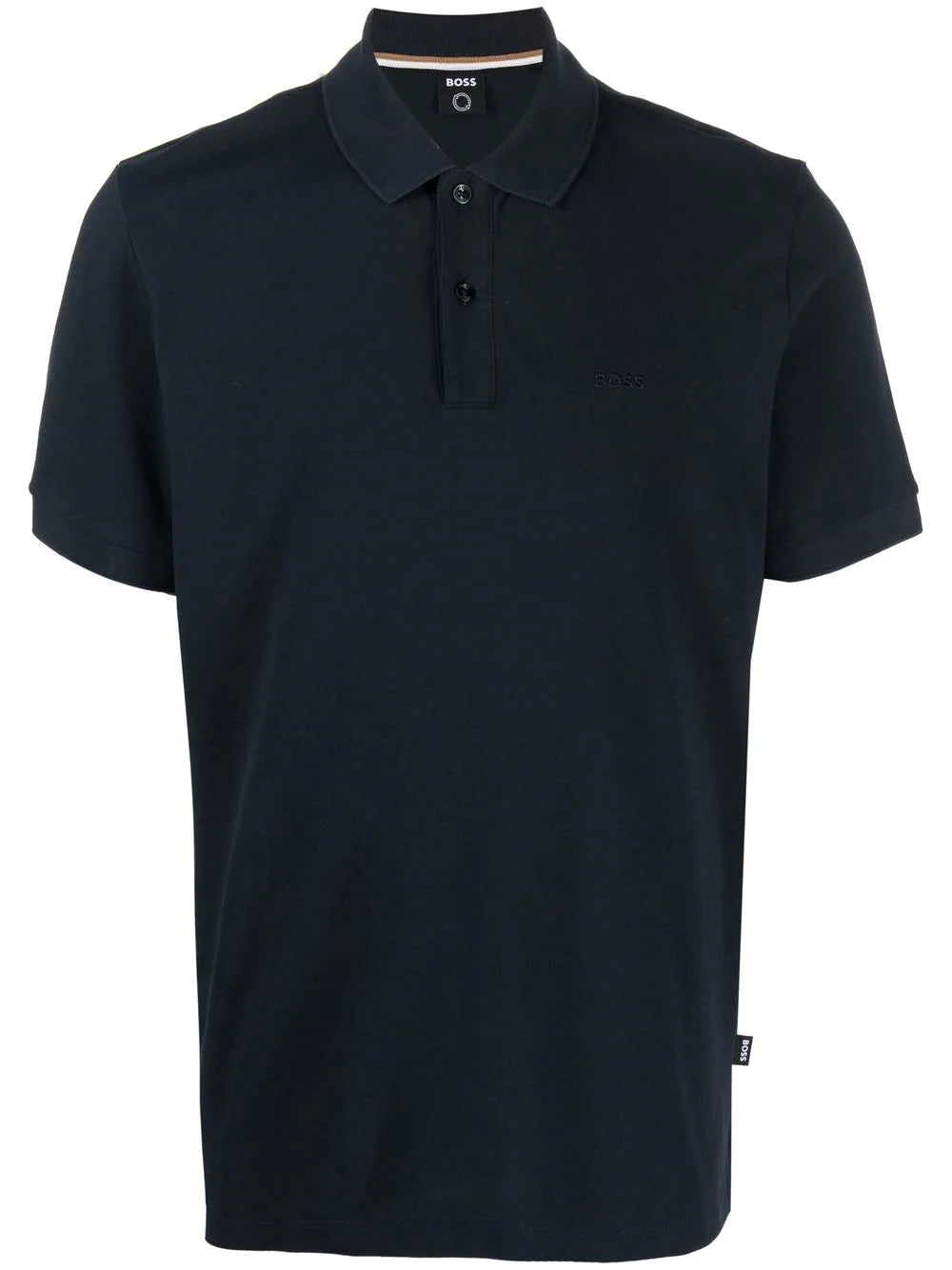 Boss embroidered logo polo shirt