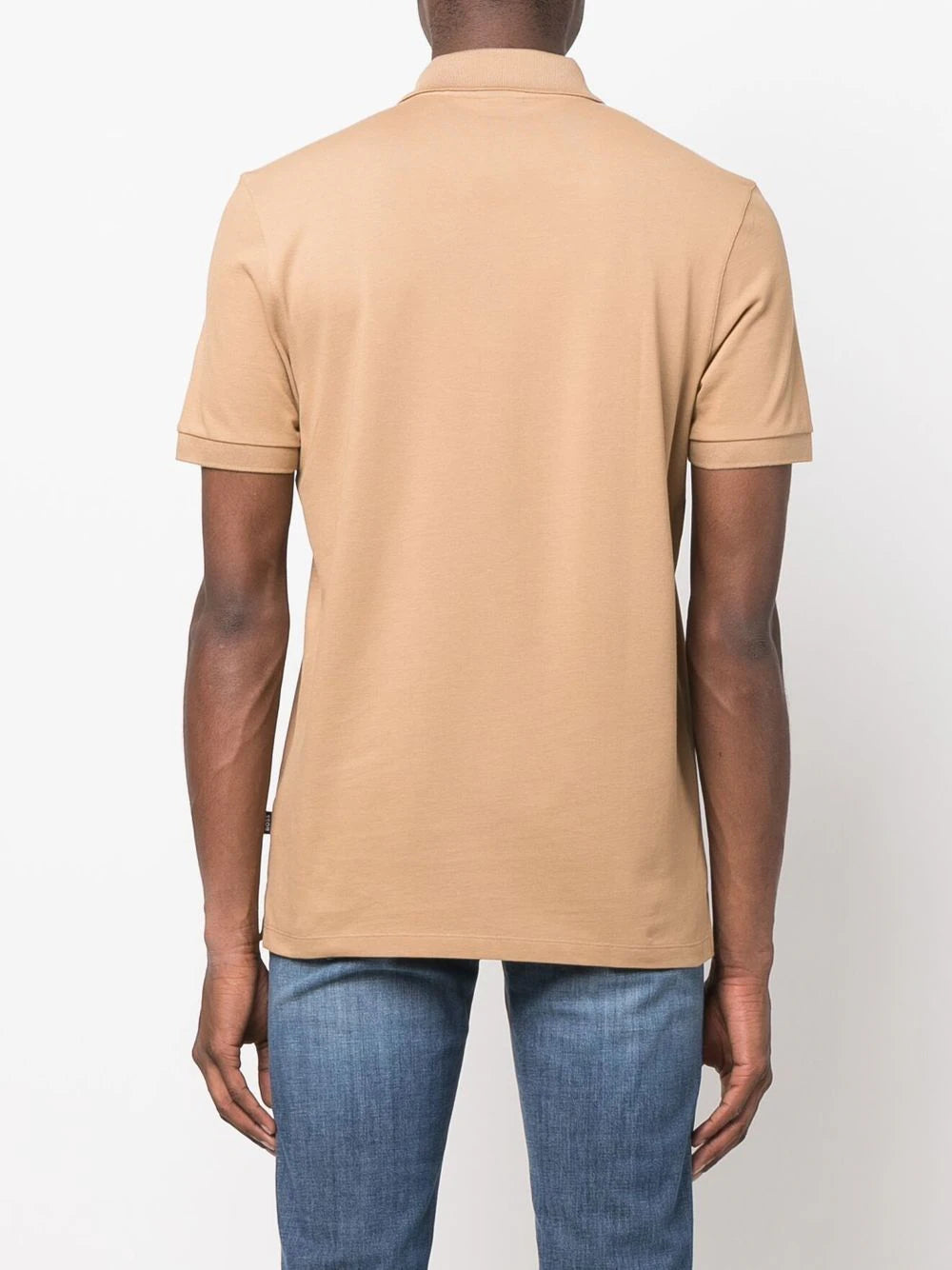 BOSS embroidered-logo polo shirt