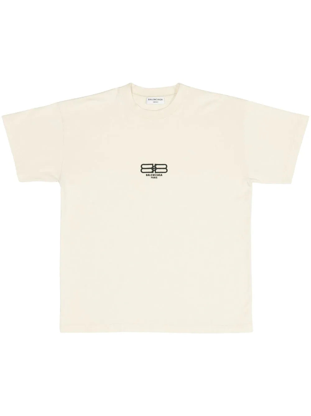 Balenciaga  logo-embroidered cotton T-shirt