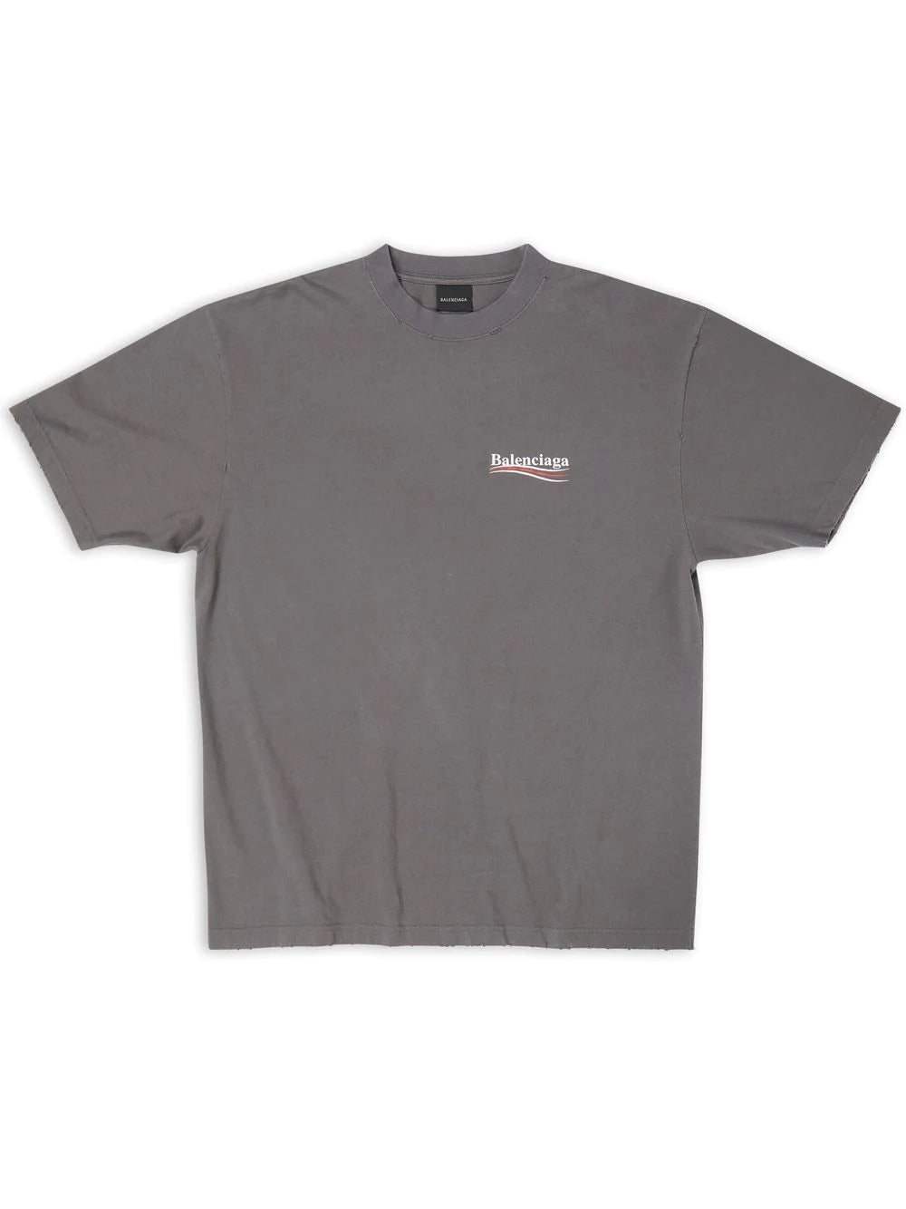 Balenciaga  Political Campaign logo-print T-shirt