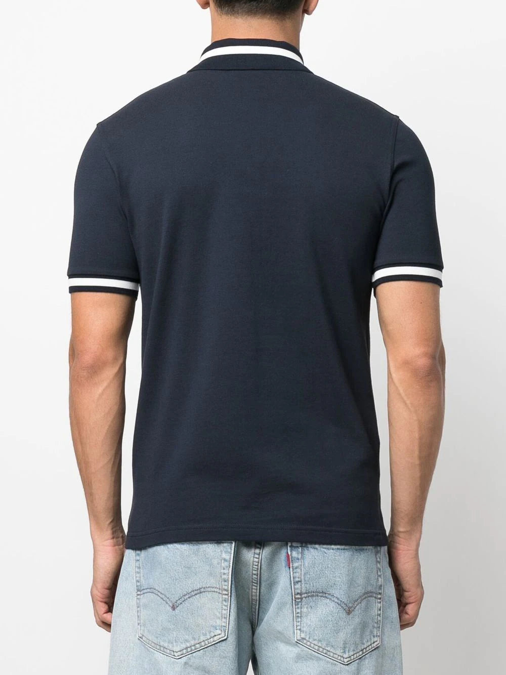 Fred Perry embroidered-logo cotton polo colar