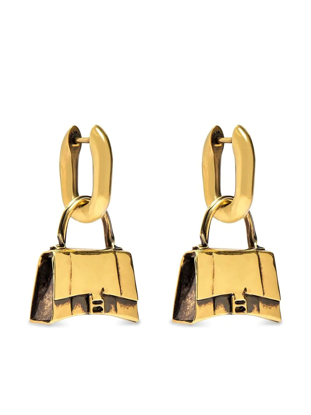 Balenciaga  tote-bag earrings