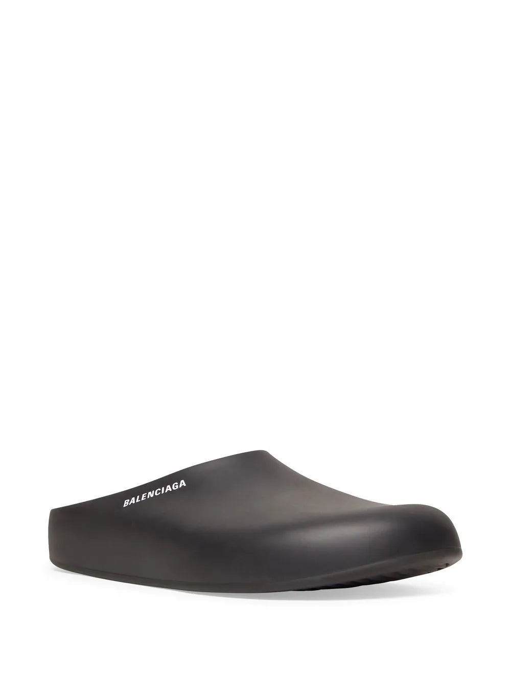 Balenciaga logo-print closed pool slides - Image 2
