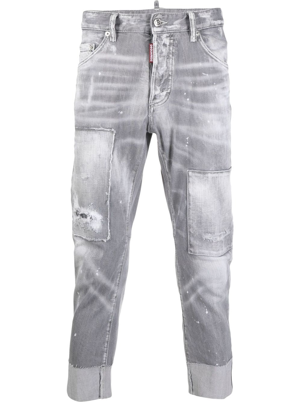 Dsquared2 distressed-effect cropped jeans