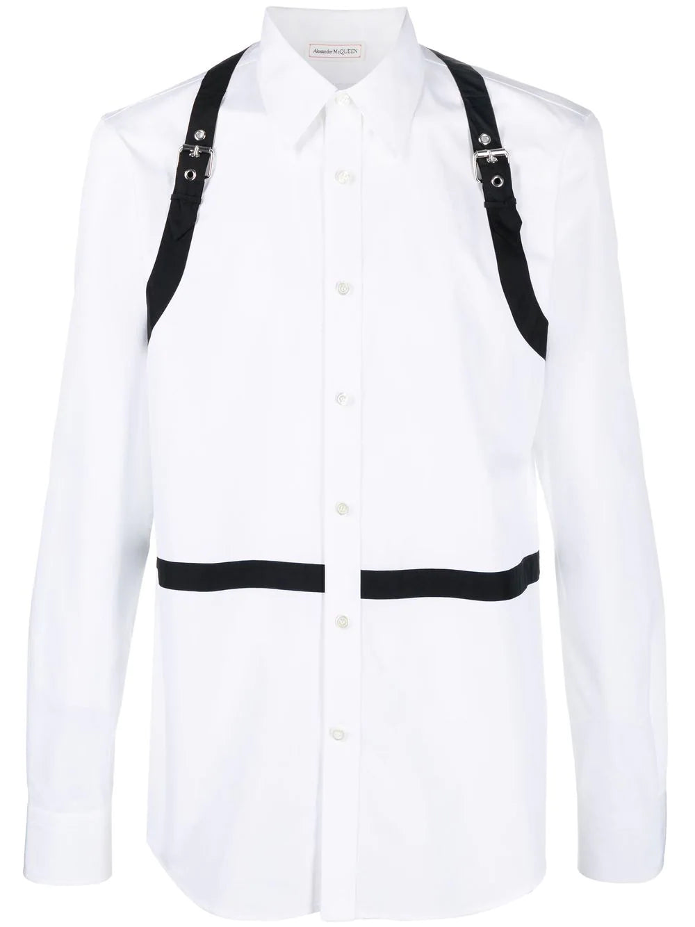 Alexander Mcqueen harness-detail long-sleeve shirt