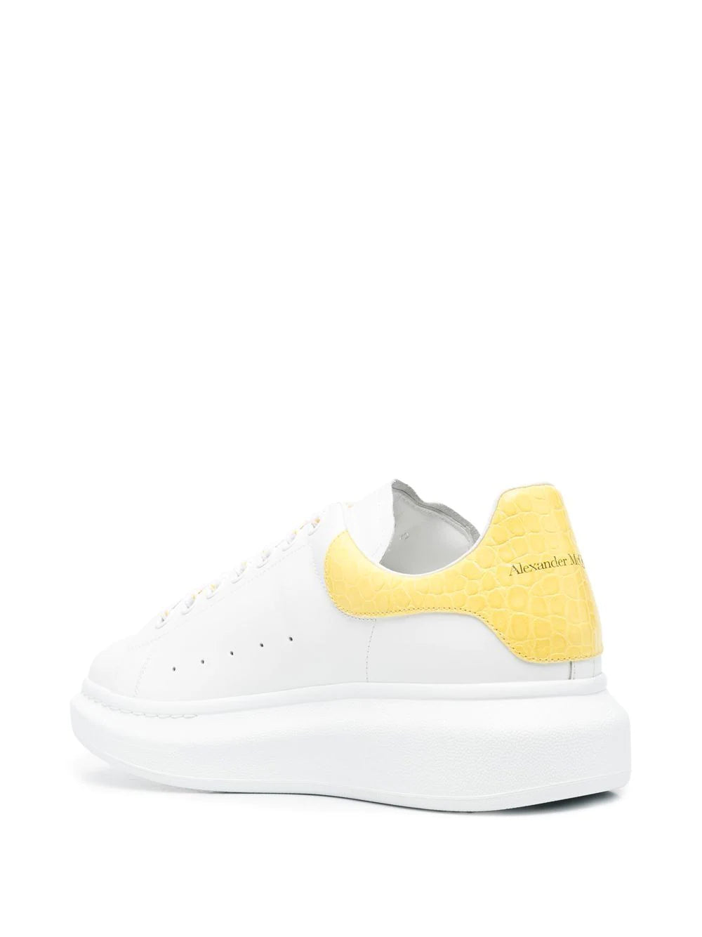 Alexander Mcqueen Oversized Larry leather sneakers - Image 3