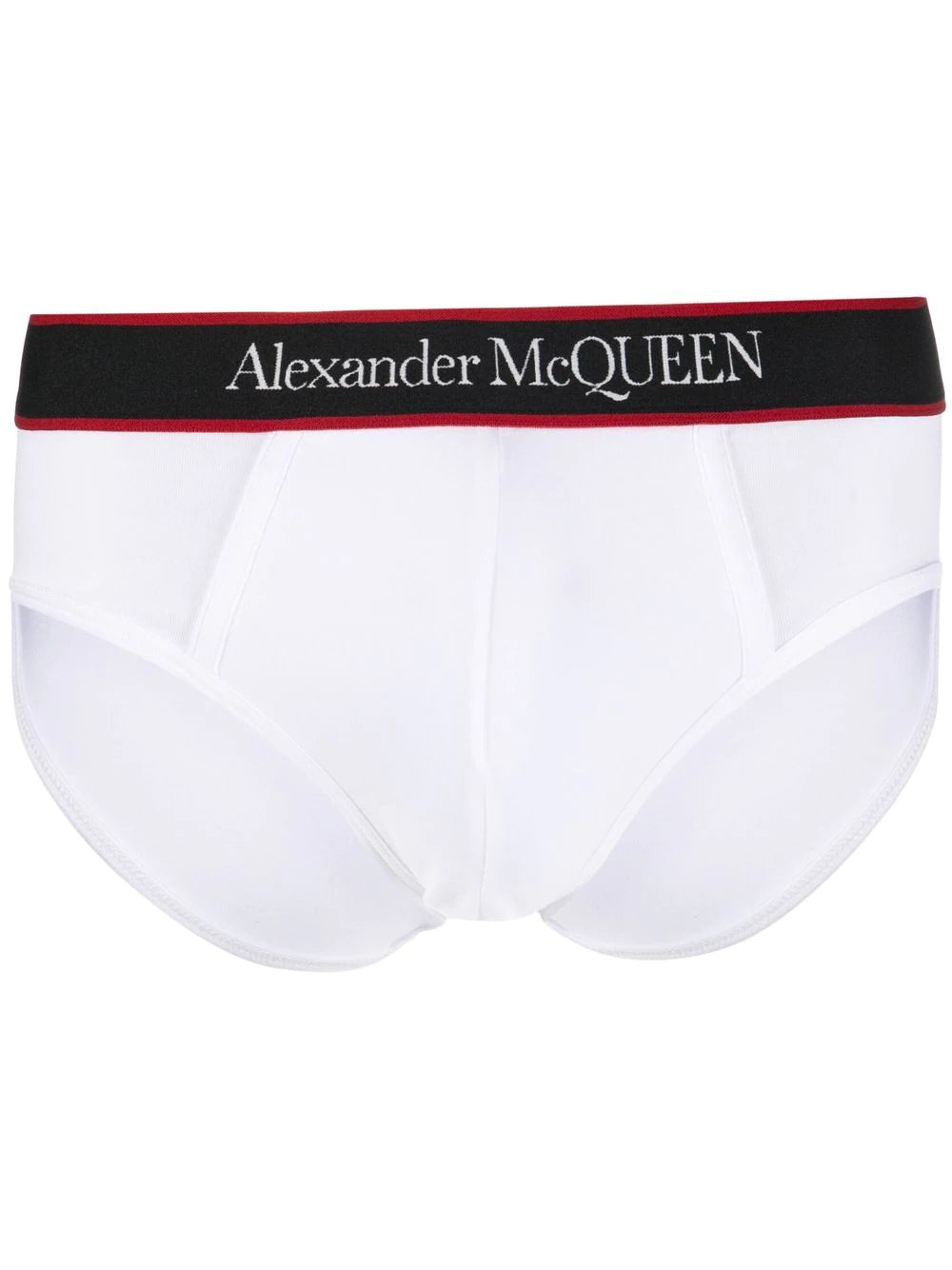Alexander McQueen  logo-waistband cotton briefs