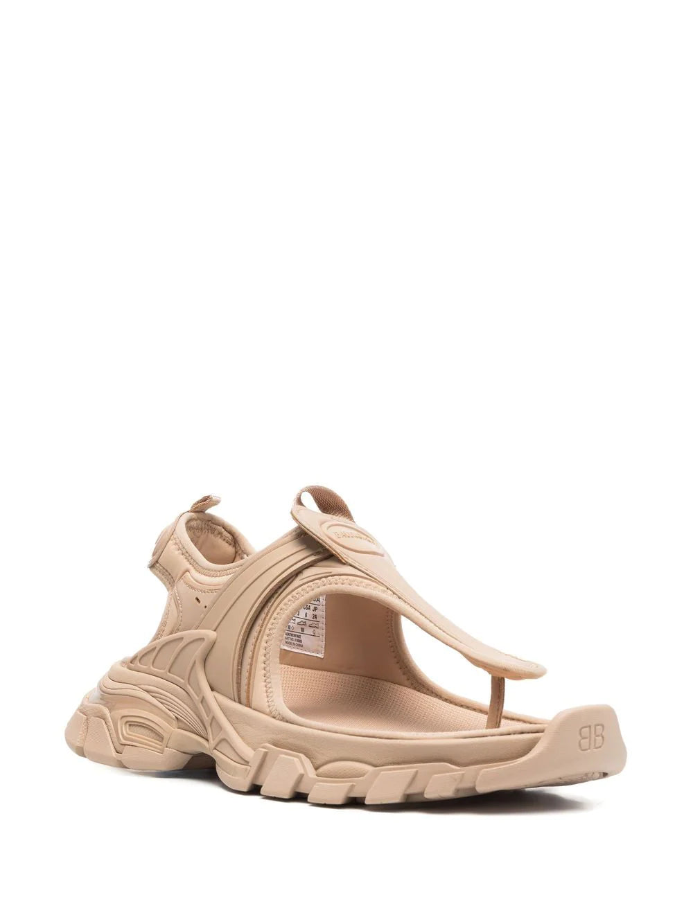 Balenciaga  Track thong strap sandals