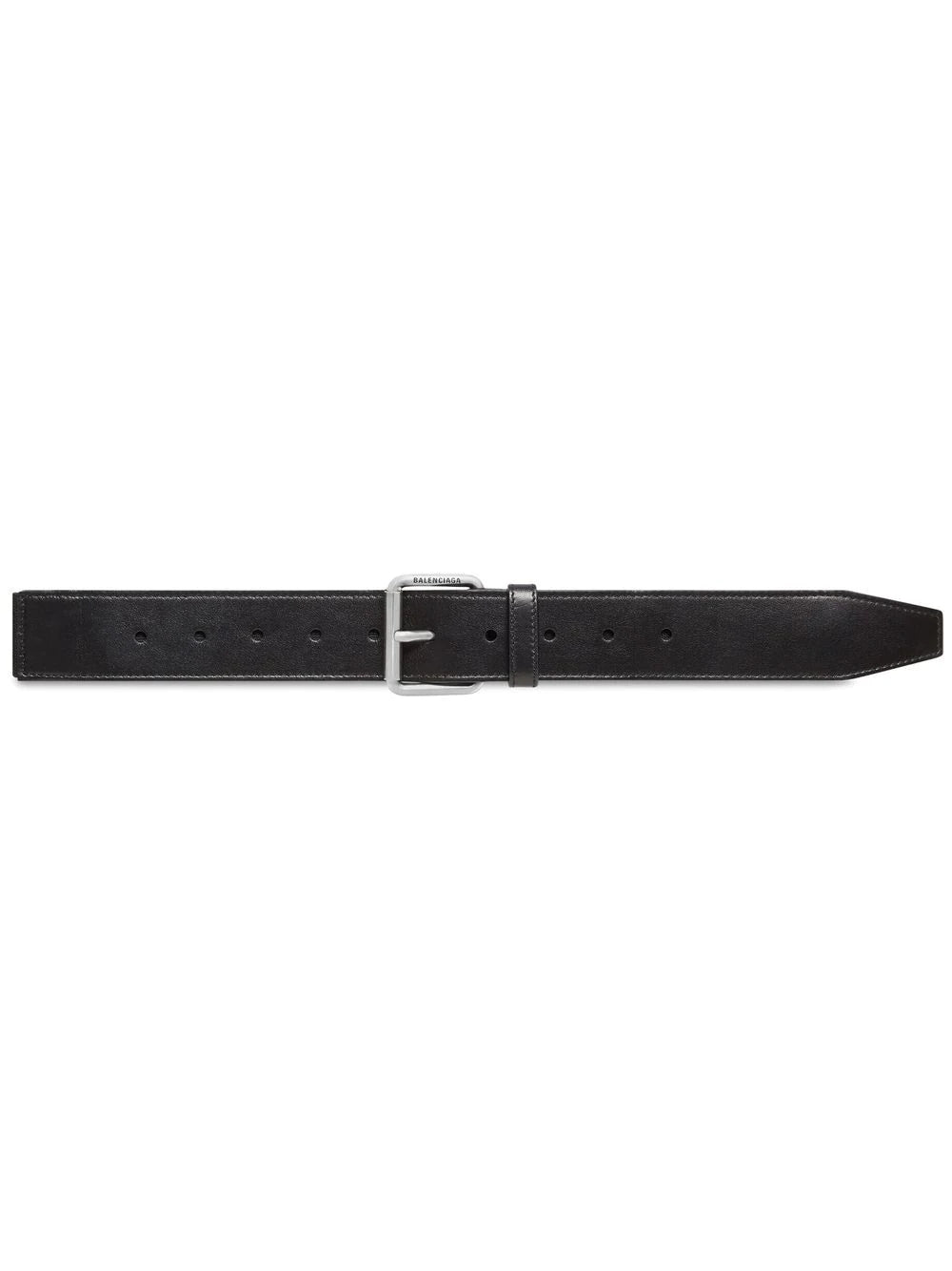 Balenciaga leather buckle belt