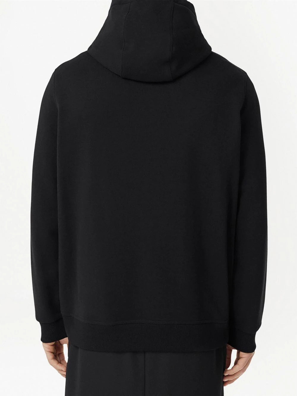 Burberry  logo-print cotton hoodie