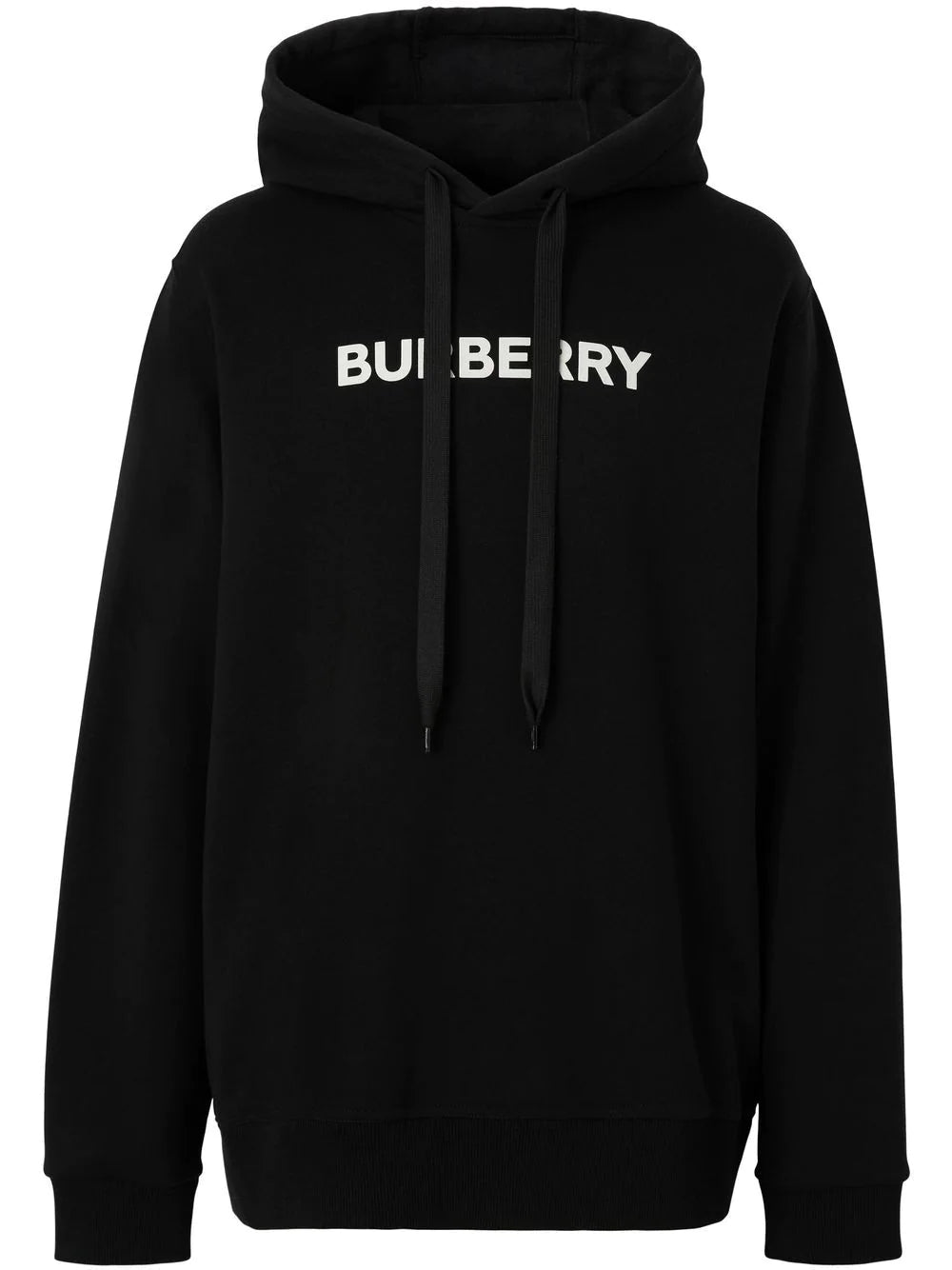 Burberry  logo-print cotton hoodie