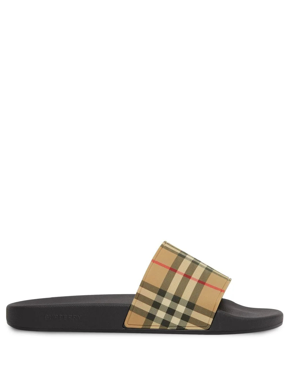 Burberry  Vintage check print slides