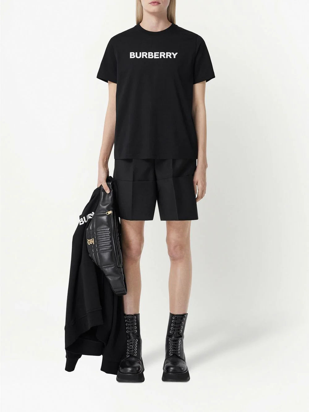 Burberry logo-print cotton T-shirt