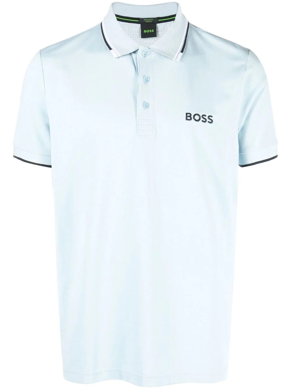 Boss embroidered-logo polo shirt