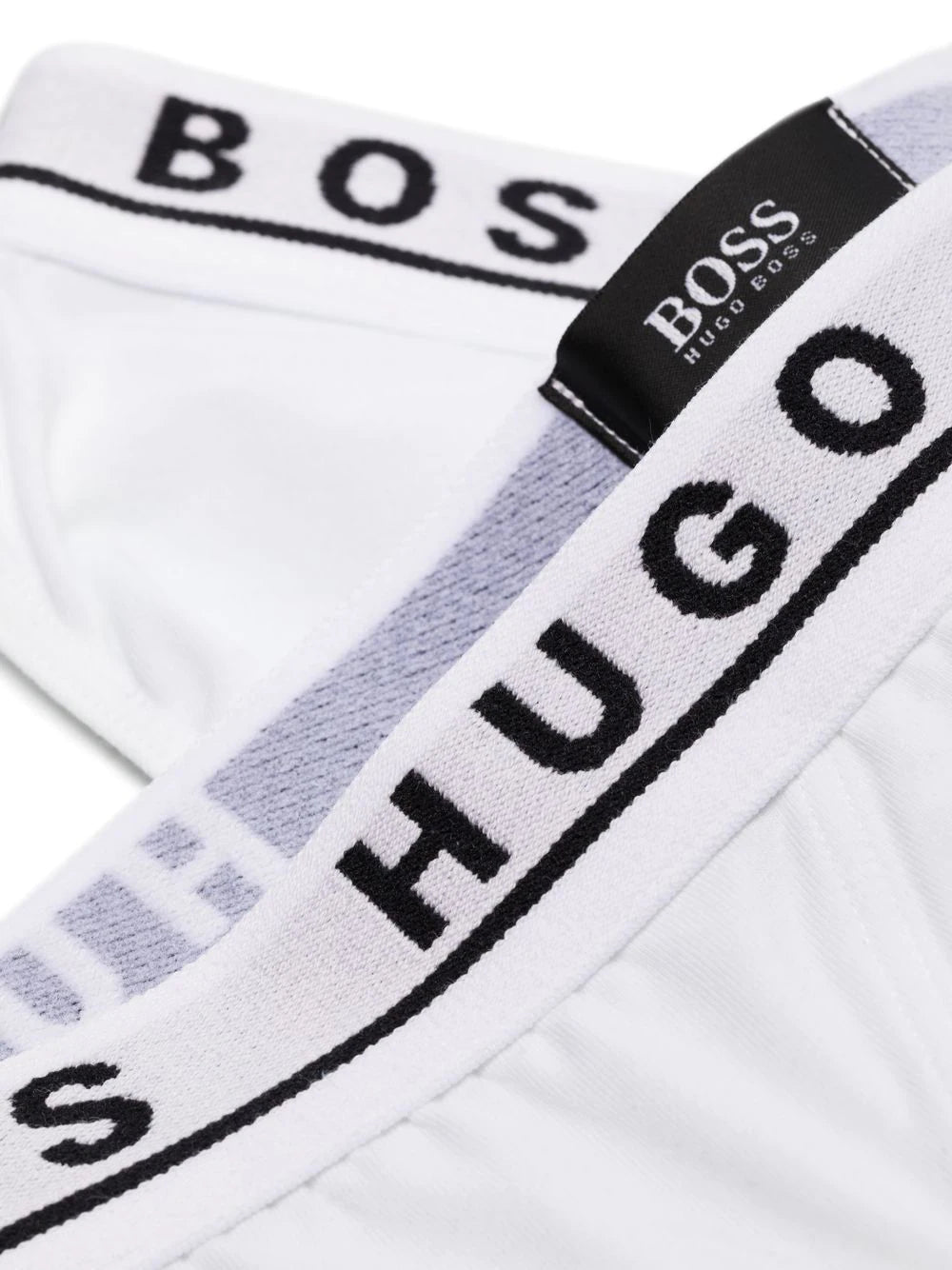 BOSS  three pack logo-waistband briefs