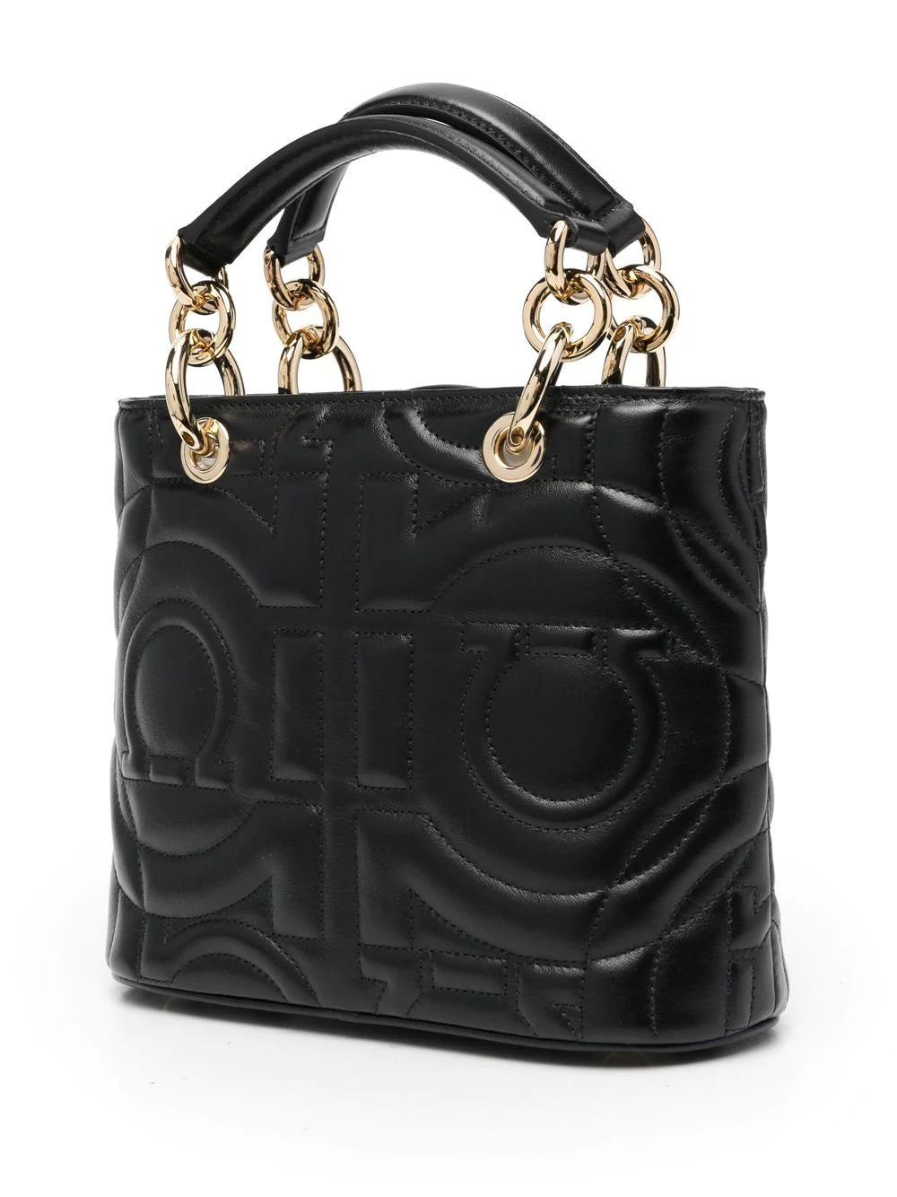 Ferragamo quilted Gancini crossbody tote bag