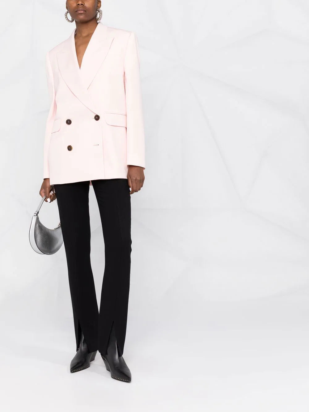 Alexander McQueen  double-breasted boxy blazer