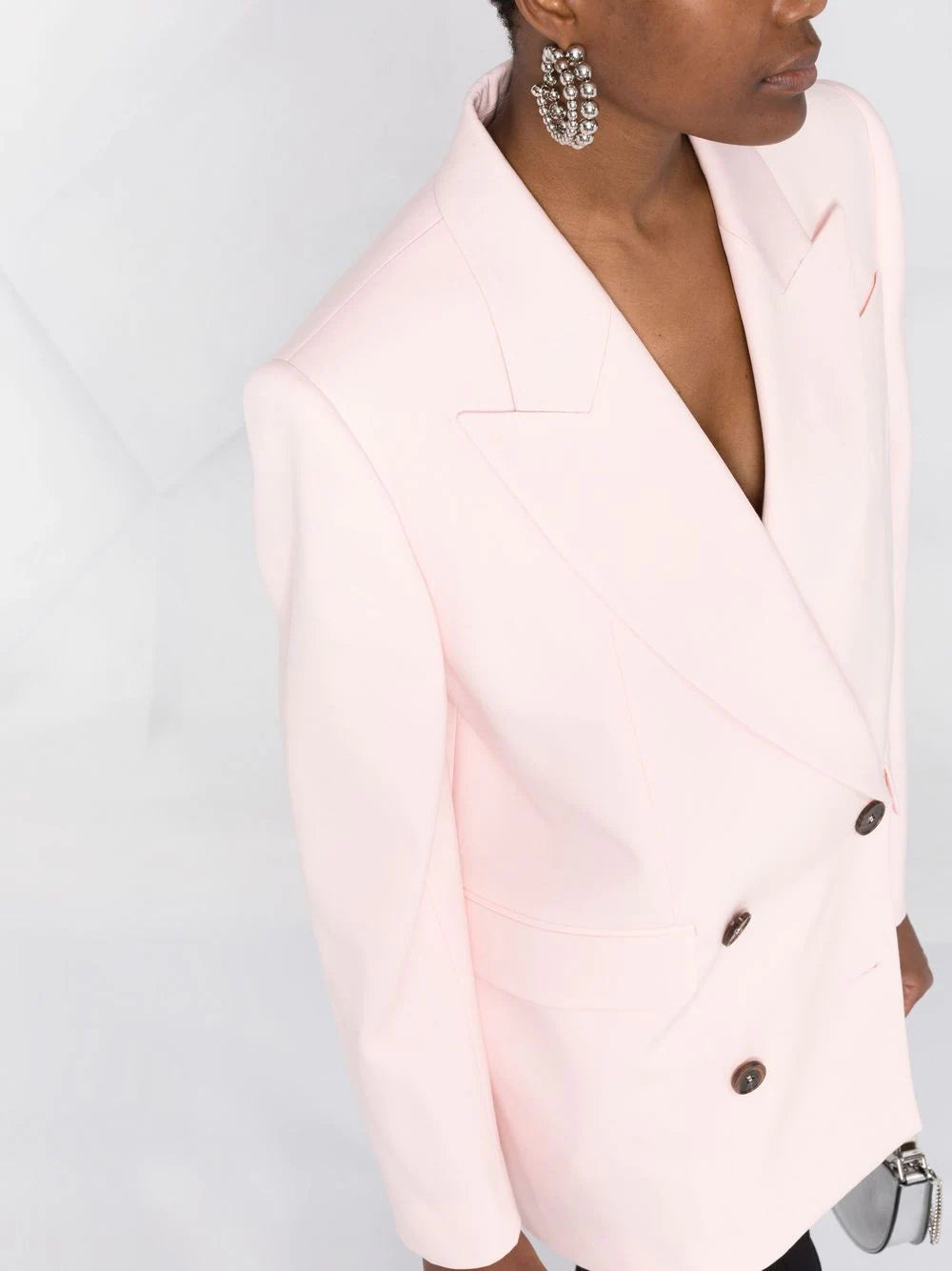 Alexander McQueen  double-breasted boxy blazer