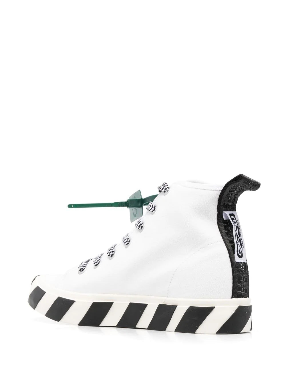 Off-white Vulcanized mid-top sneakers