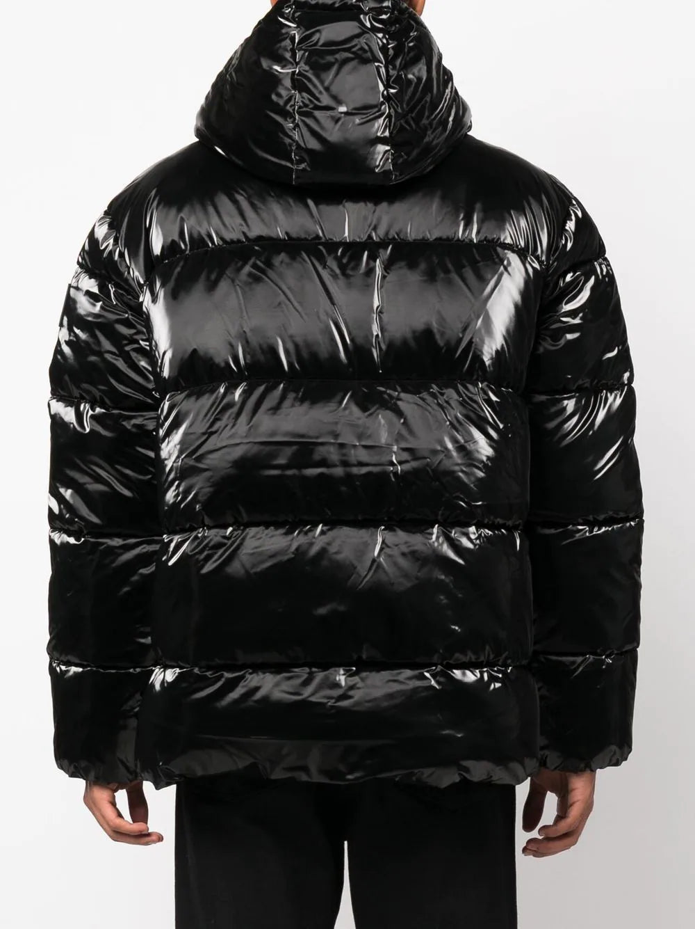 Calvin Klein Jeans  logo-patch puffer jacket