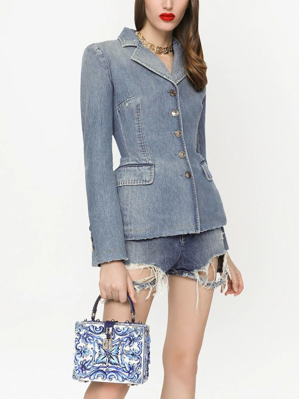Dolce & gabbana Majolica Box top-handle bag