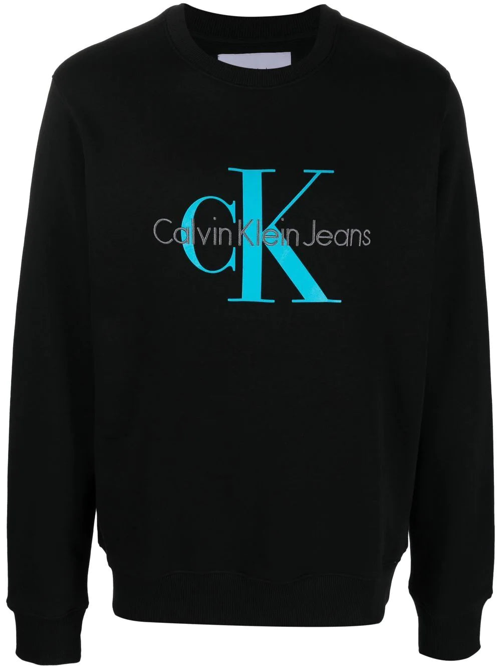 Calvin Klein Jeans  embroidered-logo cotton sweatshirt