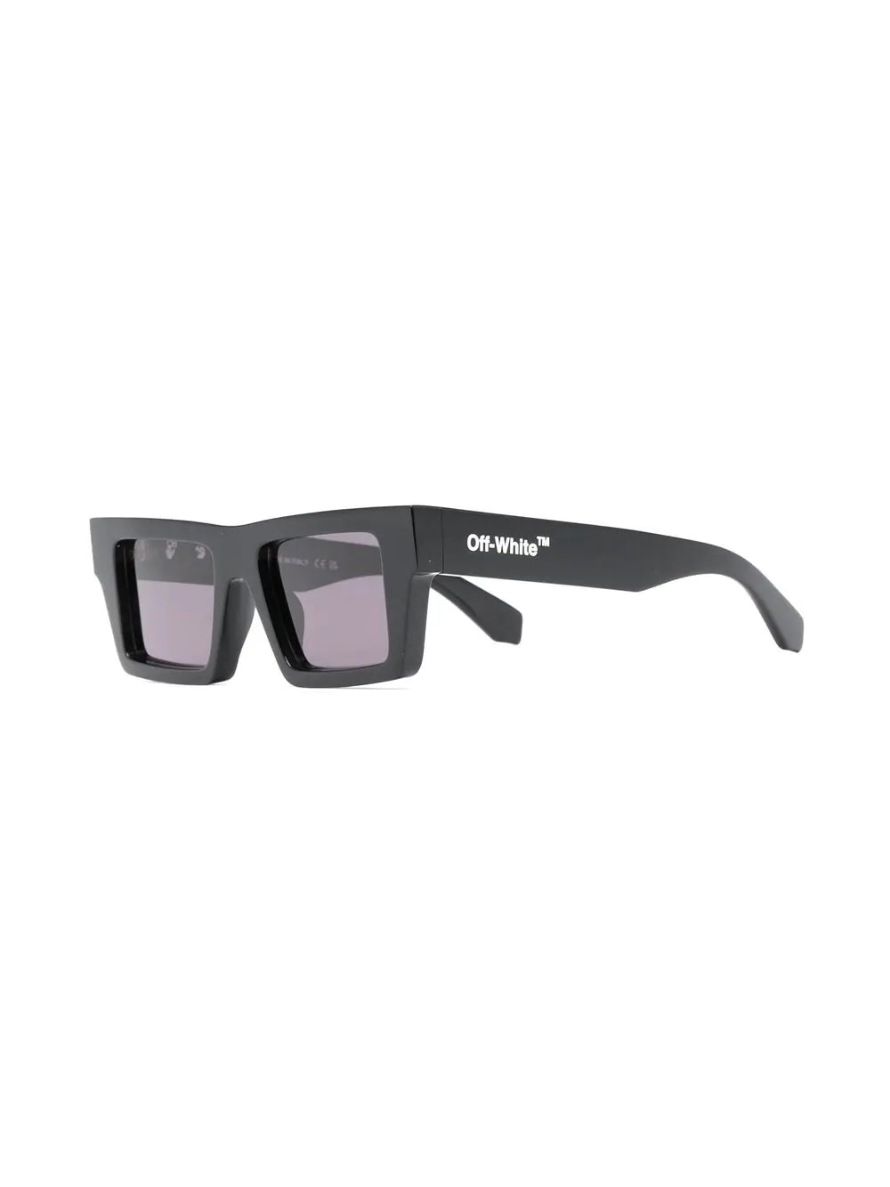 Off-white logo-print tinted sunglasses