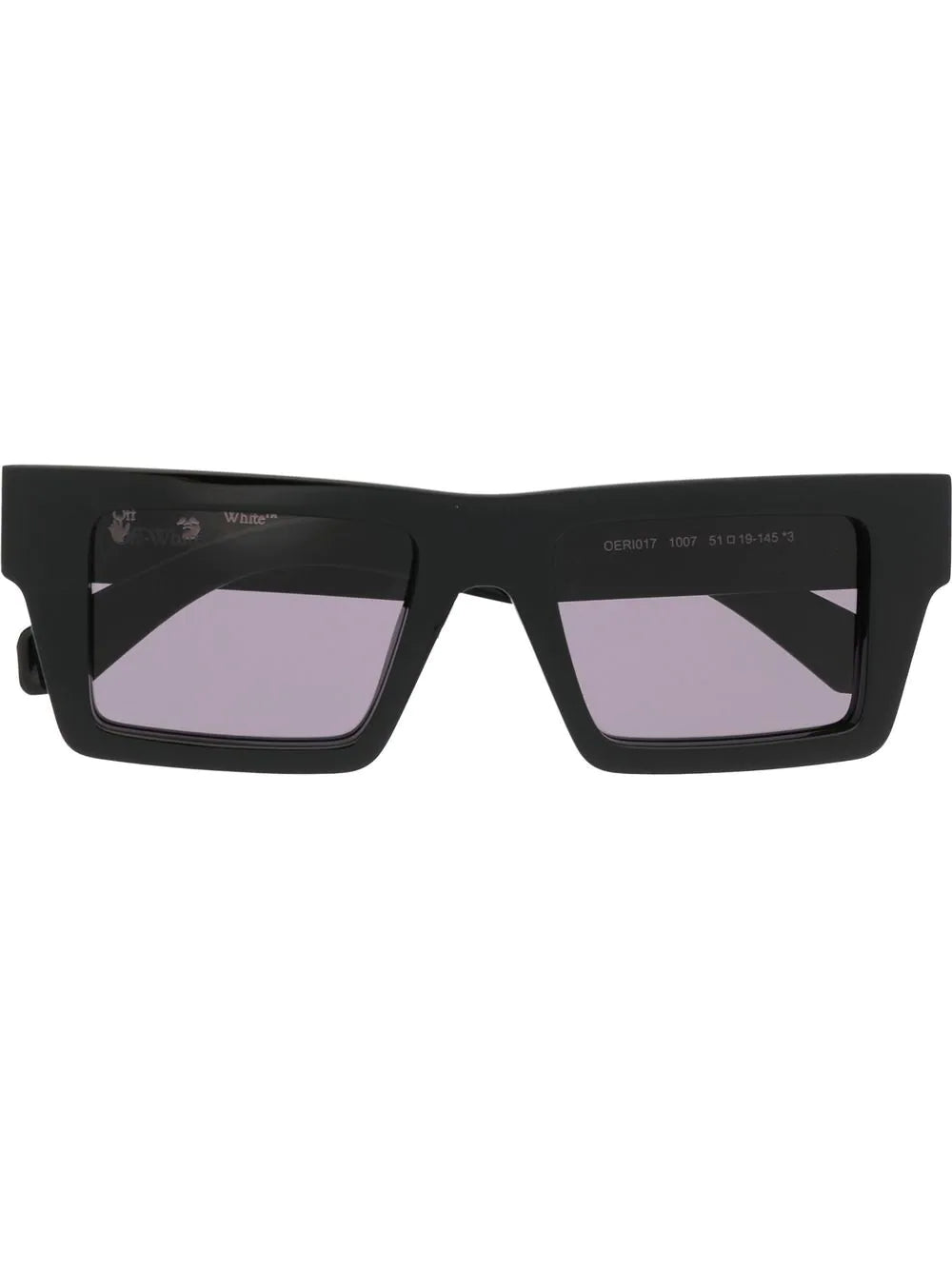 Off-white logo-print tinted sunglasses