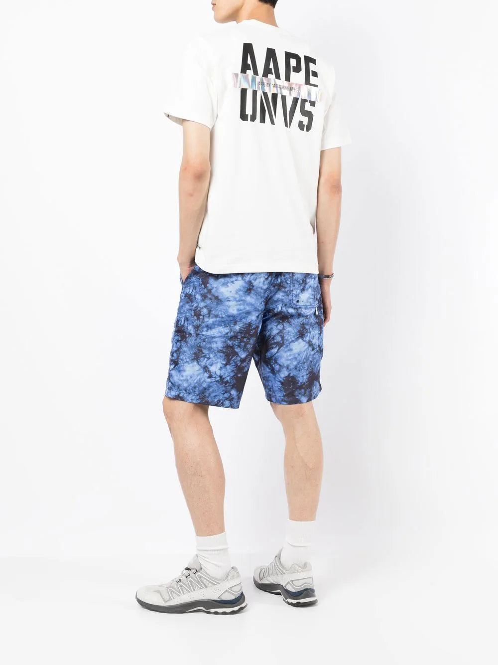 AAPE BY *A BATHING APE® 'AAPE Universe' logo-print T-shirt