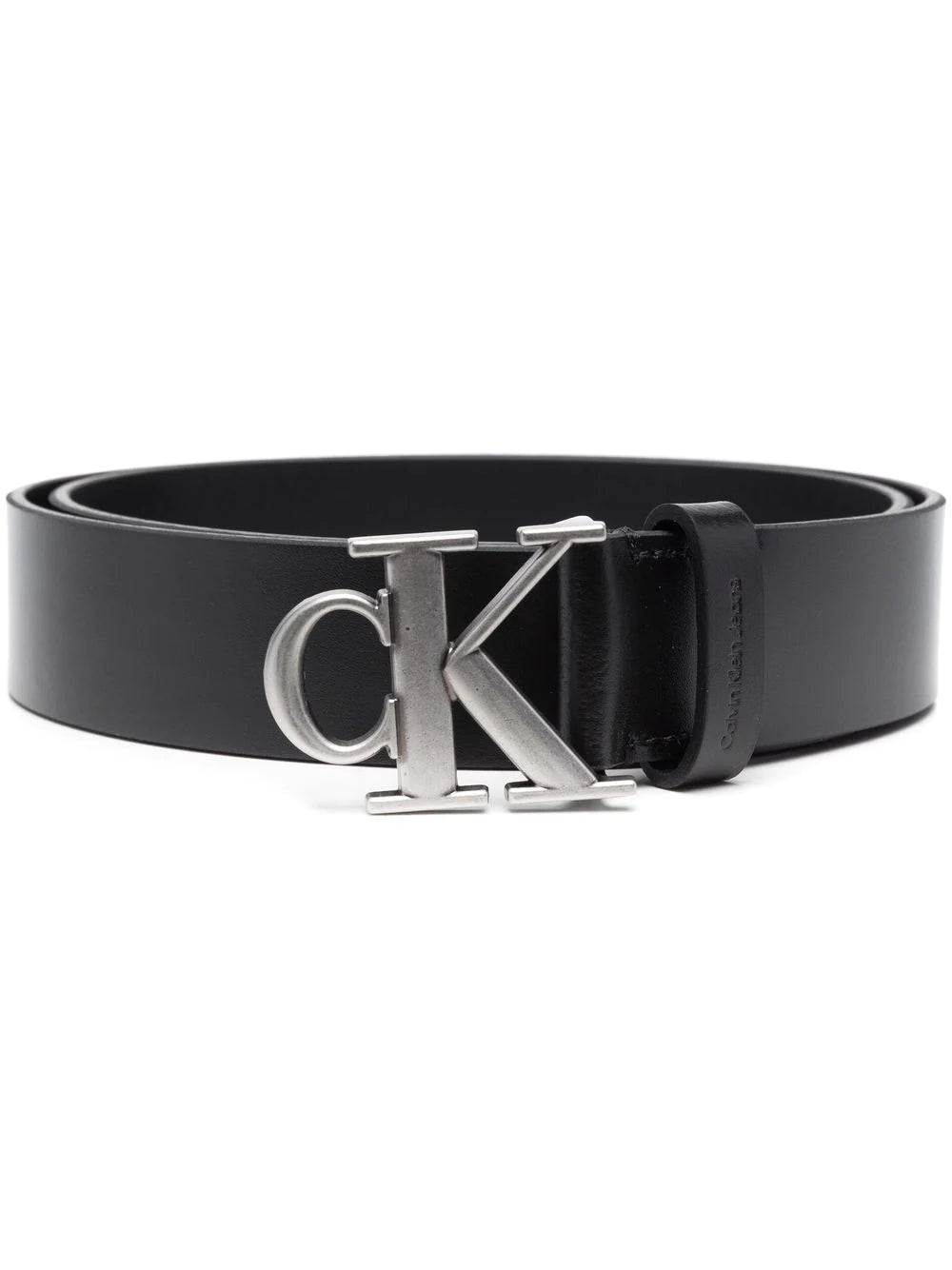 Calvin Klein logo-buckle fastening belt