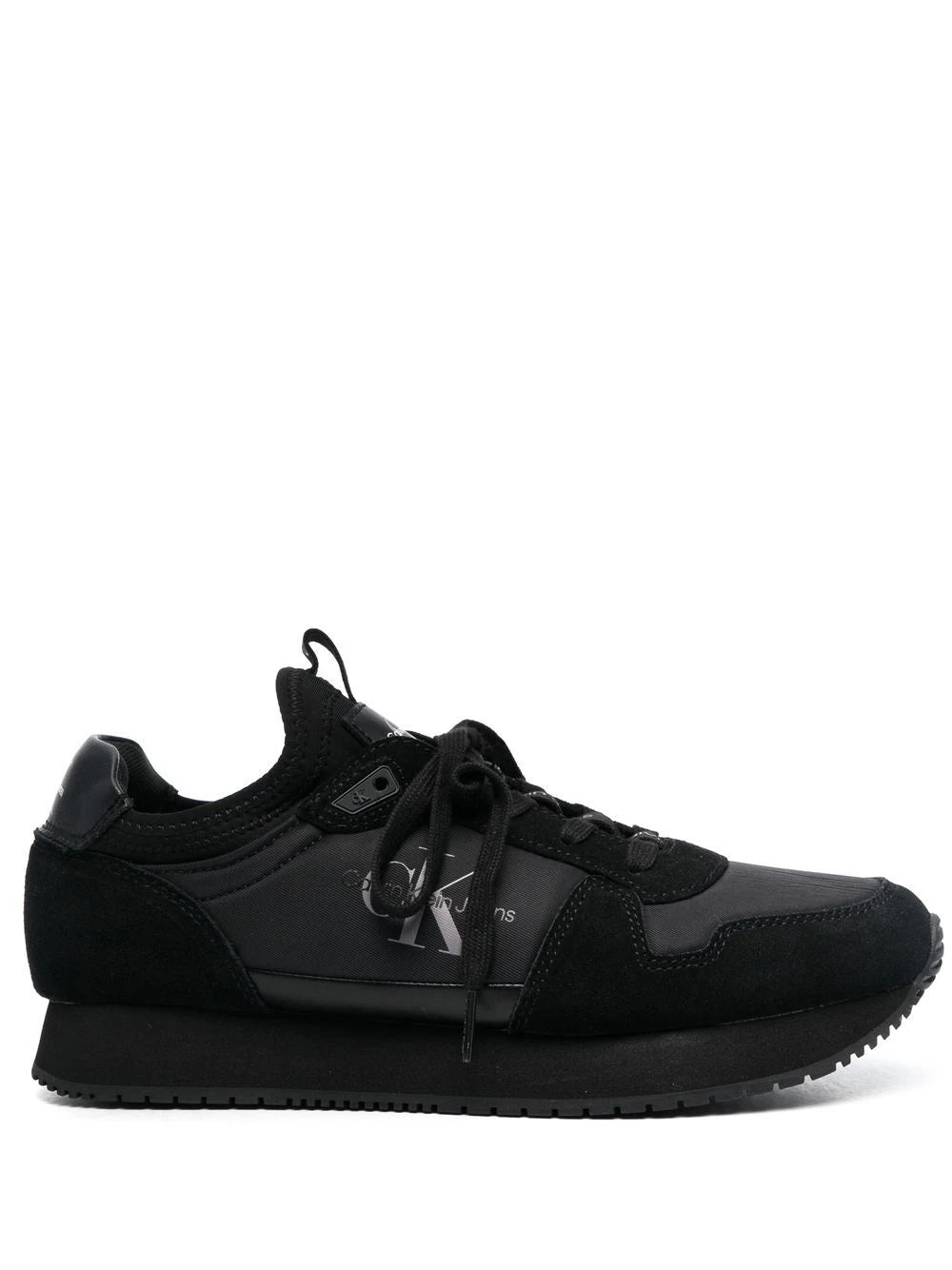 Calvin Klein  logo-print lace-up sneakers