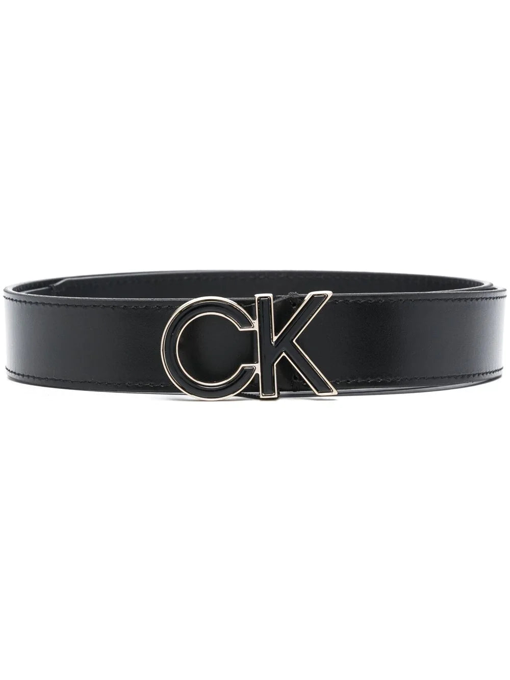 Calvin Klein  Re-Lock leather belt