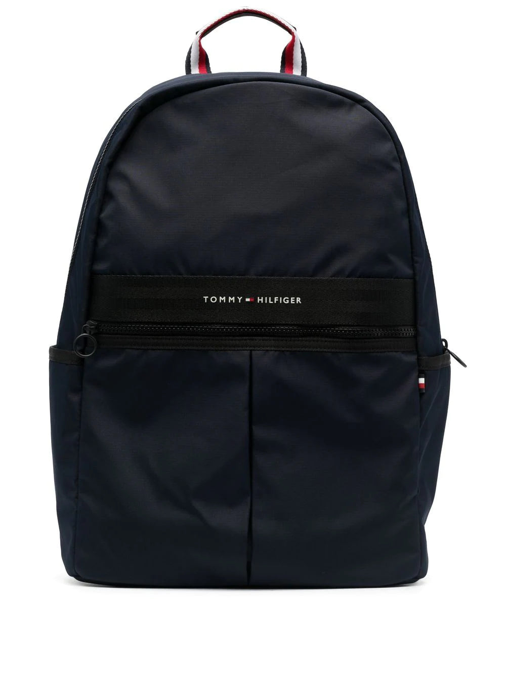 Tommy Hilfiger zipped logo-print backpack
