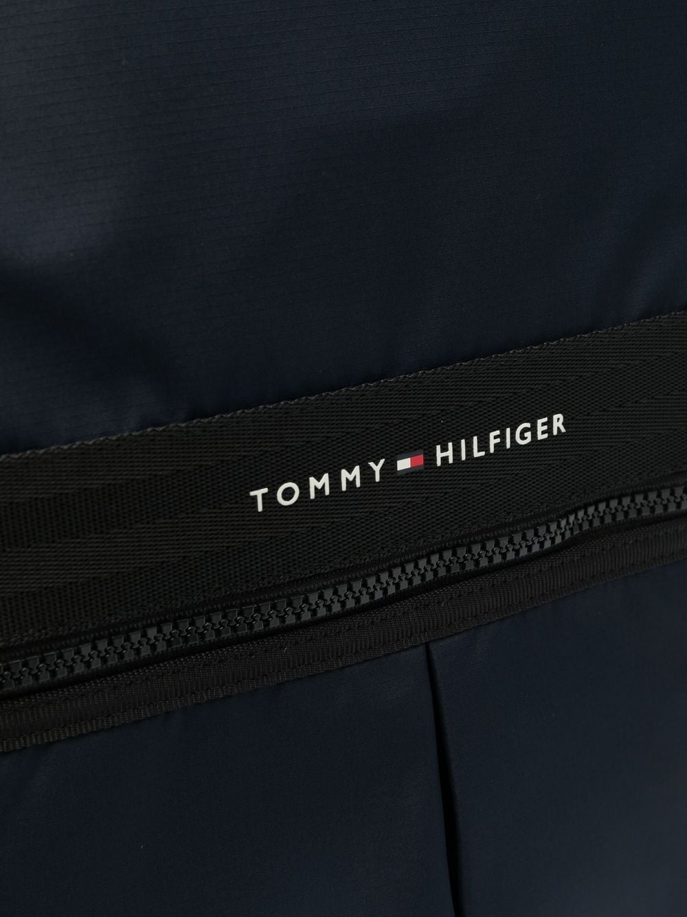 Tommy Hilfiger zipped logo-print backpack