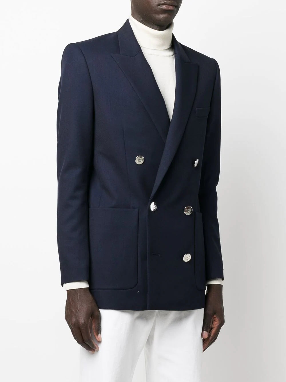 Balmain  double-breasted wool blazer