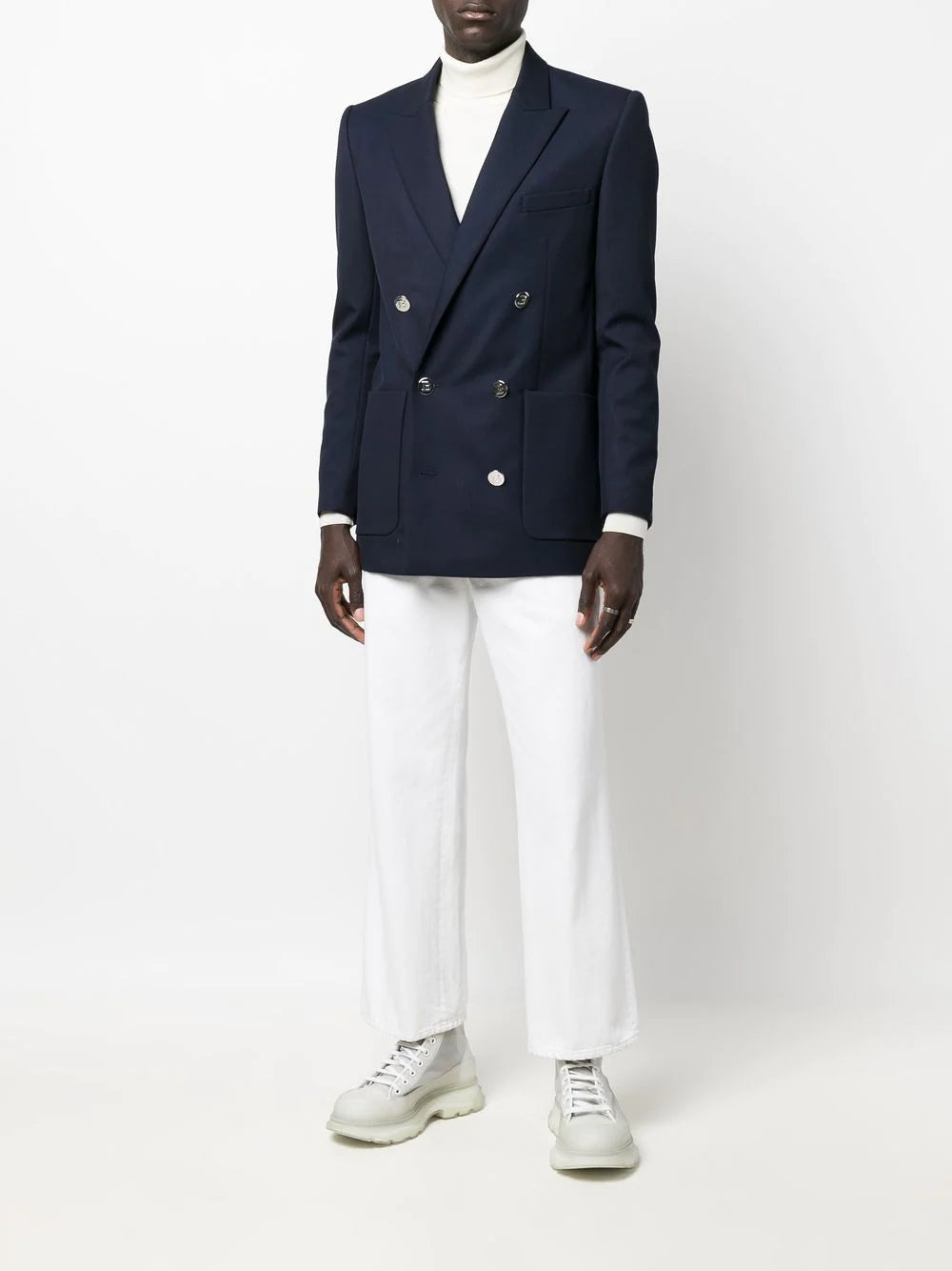 Balmain  double-breasted wool blazer